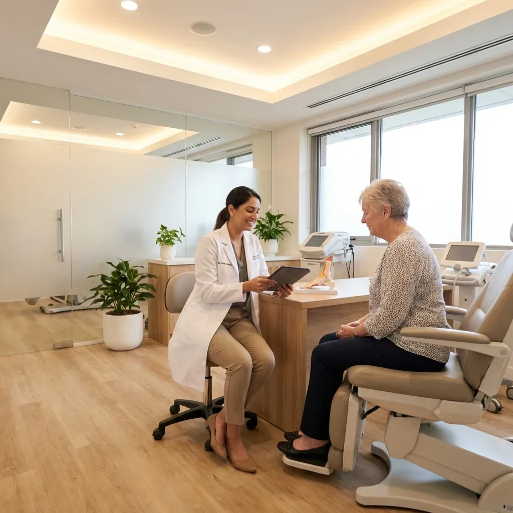 Consulta de podología y cuidado del pie con Henar González